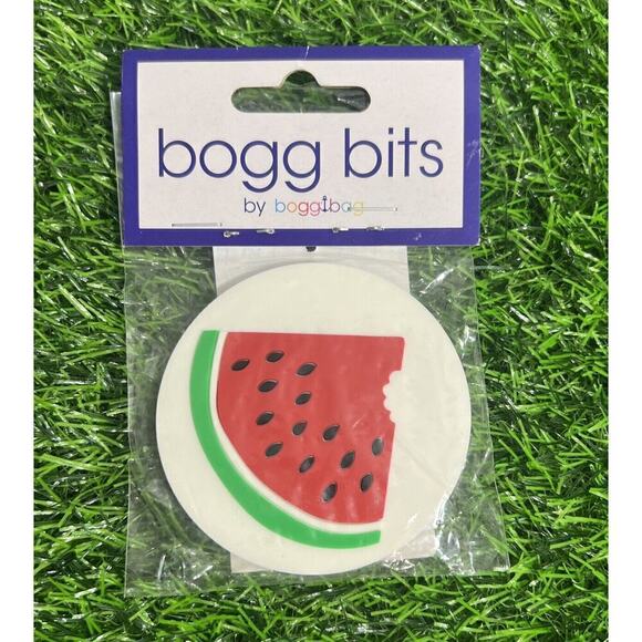 Original‎ Bogg Bag Bogg Bits Watermelon Charm 3" - Picture 1 of 2